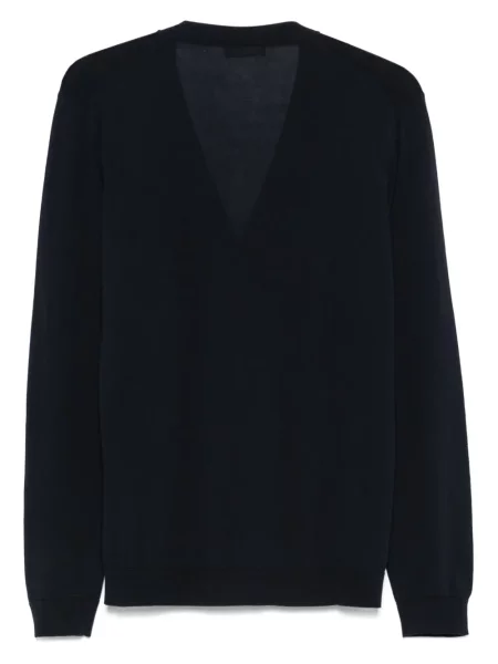 Cardigan Roberto Collina tricotate albastru