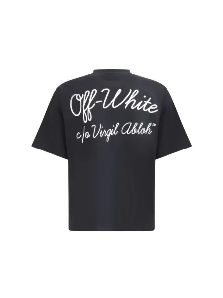 Koszulka Off-white z autografem biała
