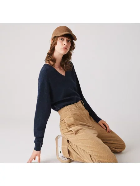 Свитер Lacoste.com синий