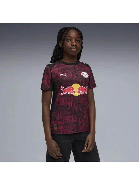PUMA Młodzieżowa trzecia koszulka RB Leipzig Odzież czarny