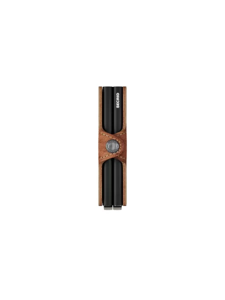 Secrid Twinwallet Dutch Martin Whiskey Unisex Portfel Secrid TDM-Whiskey-One-size Size: One size brązowy