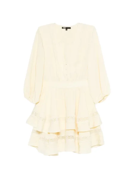 Odgovarati mini mini haljina Maje stupnjevito žuta