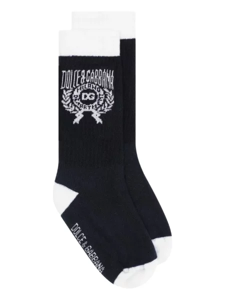 Skarpety dziecięce Dolce And Gabbana niebieskie