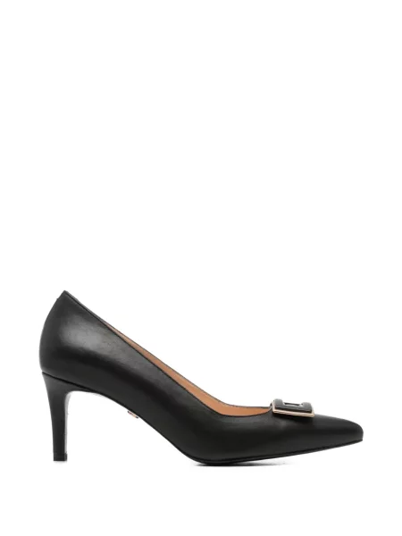Pantofi cu toc Sergio Moretti Firenze cu cataramă negru