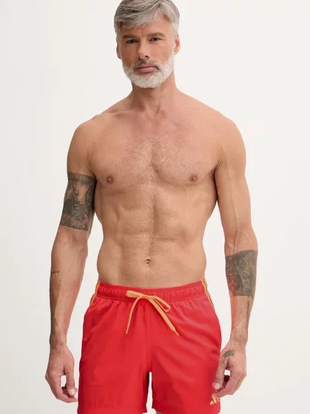 Adidas kopalne kratke hlače rdeča