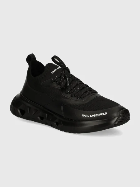 Pantofi Karl Lagerfeld tricotate negru