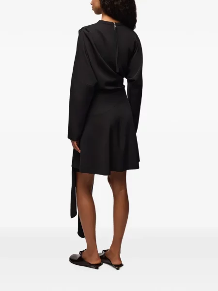 Rochie Ganni din crep negru