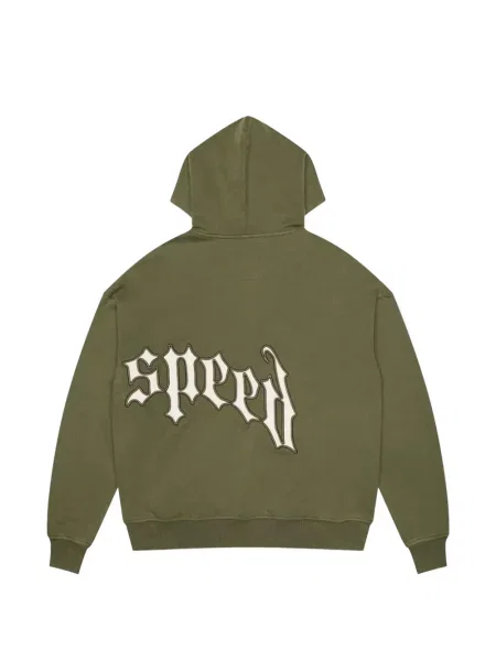 Tepláková souprava Godspeed s autogramem zelená