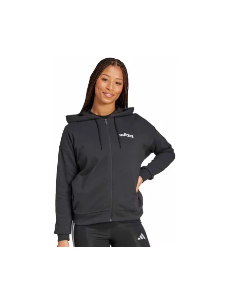 Hanorac Adidas din material terry negru
