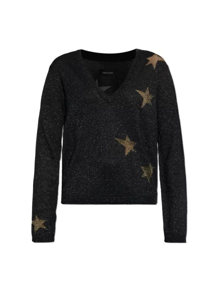 Sweter Zadig & Voltaire wełniany czarny