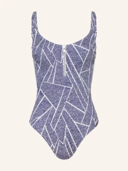 Lidea Strój Kąpielowy Indigo Grid blau biały