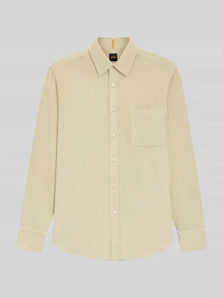 Koszula casualowa o kroju regular fit z czystej bawełny model Boss Orange