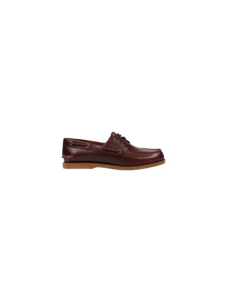 Półbuty Timberland skórzane czerwone
