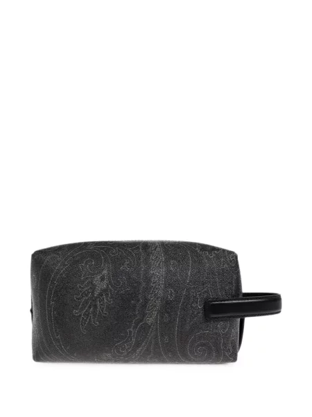 Geantă Etro cu model paisley gri