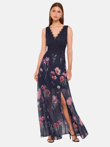 Lipsy Rochie bleumarin roz