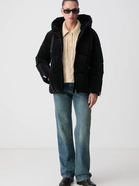 DKNY jachetă scurtă pentru femei negru