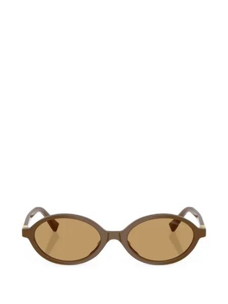 Slnečné okuliare Miu Miu Eyewear hnedá