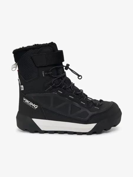 Viking Kids gyerek téli cipő Constrictor Warm SC WP 1V SL fekete