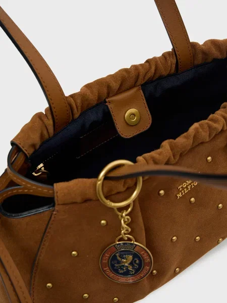 Замшевая сумка Tommy Hilfiger