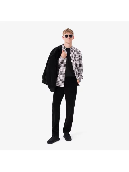 Футболка Lacoste из джерси черная