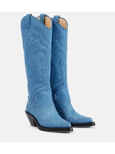 Botine Gabriela Hearst cowboy albastru