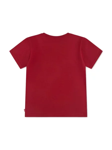 Levi's basic majica kratkih rukava za djecu od pamuka LVB BATWING CHEST HIT crvena