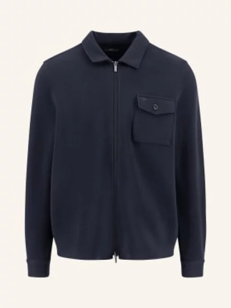 Fynch-Hatton Pique-Kabát tmavě modrá
