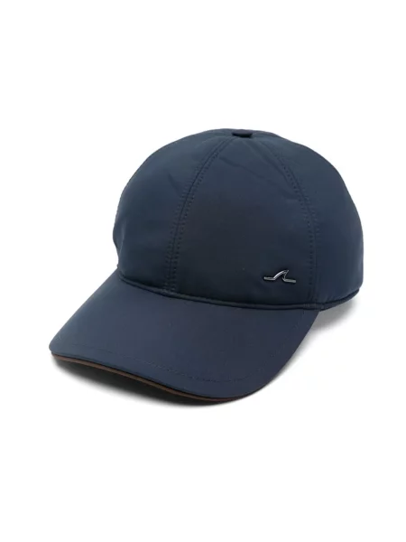 Czapka z daszkiem Paul & Shark z logo niebieska