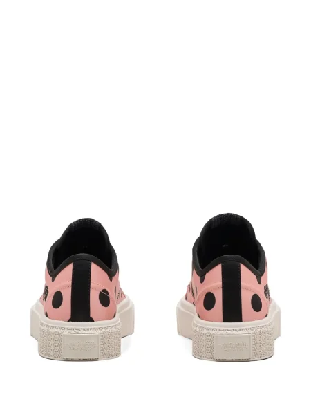 Sneakerși Marc Jacobs cu buline cu platformă roz