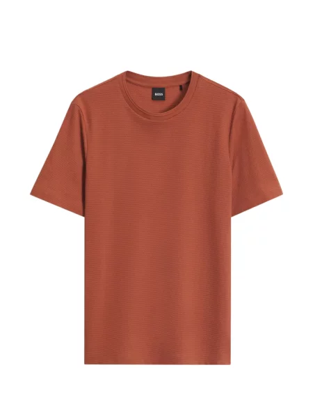 Tricou Boss din jacard roșu