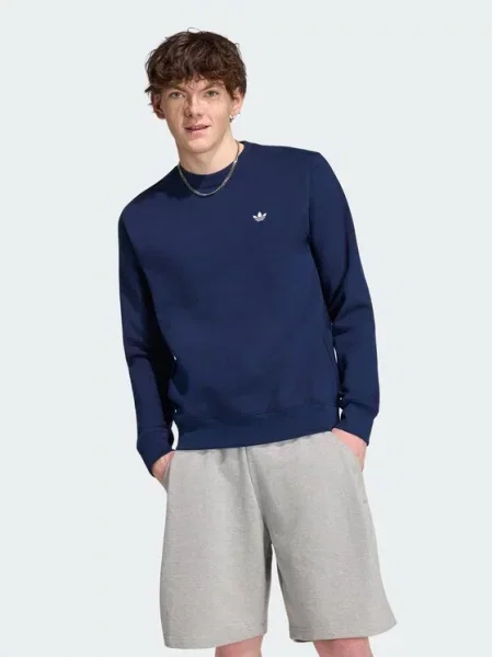 Adidas Μπλούζα Trefoil Essentials Σκούρο μπλε