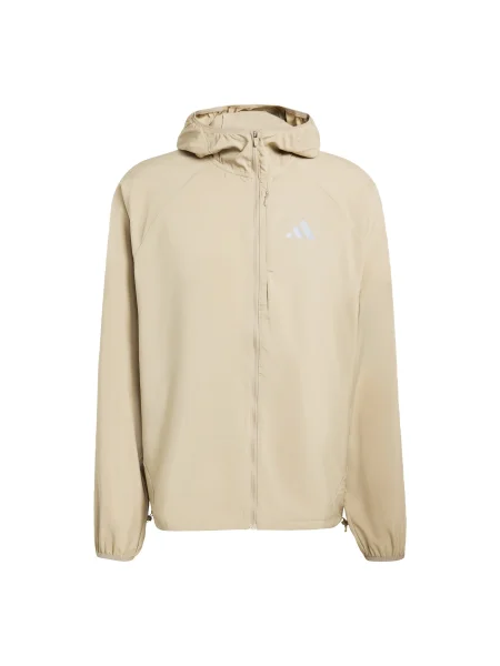ADIDAS PERFORMANCE Jachetă de trening Running Essentials cappuccino maro