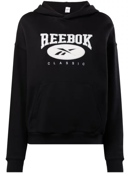 Hanorac cu glugă Reebok cu broderie clasic