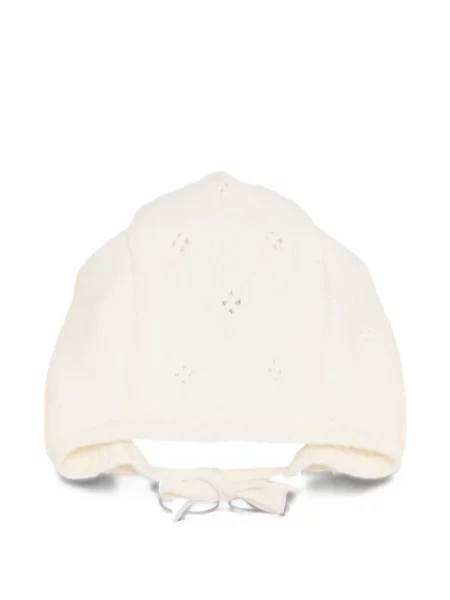 Dětské čepice Petit Bateau bílý