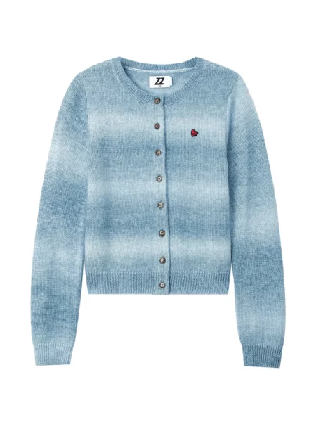 Cardigan Izzue cu gradient albastru