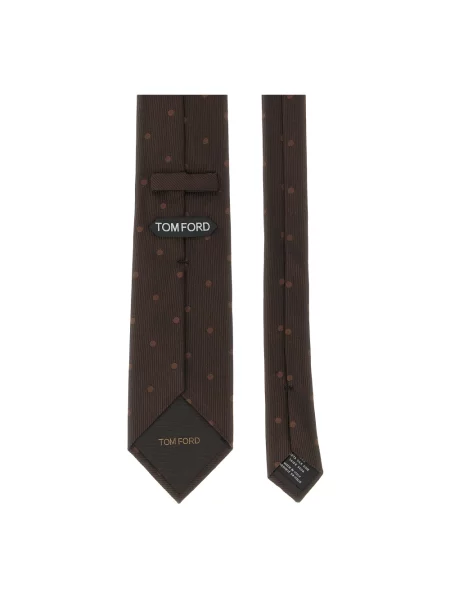 Krawat Tom Ford brązowy