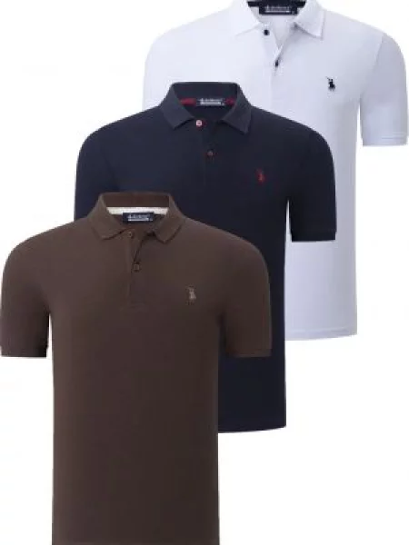 Polo majica Dewberry siva
