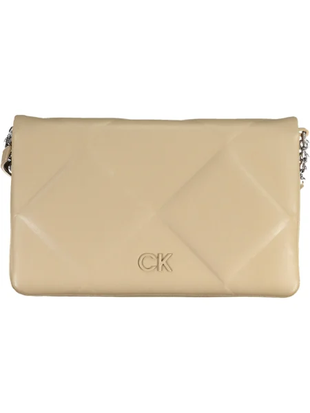Geantă de mână Calvin Klein bej