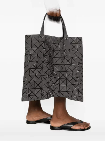 Шопинг чанта Bao Bao Issey Miyake сиво