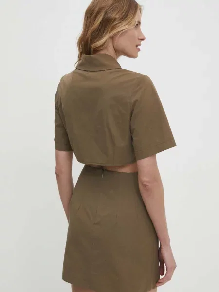 Блуза Answear Lab зелена