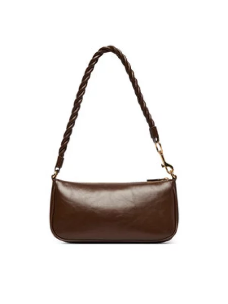 LOVE MOSCHINO Ročna torba rjava