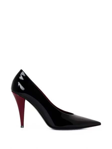 Pantofi cu toc Givenchy din piele de lac negru
