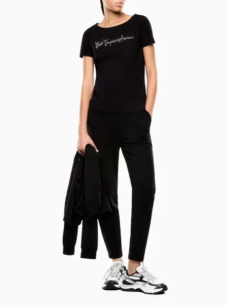 Футболка Ea7 Emporio Armani черная