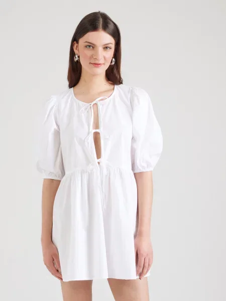 Gina Tricot Rochie alb