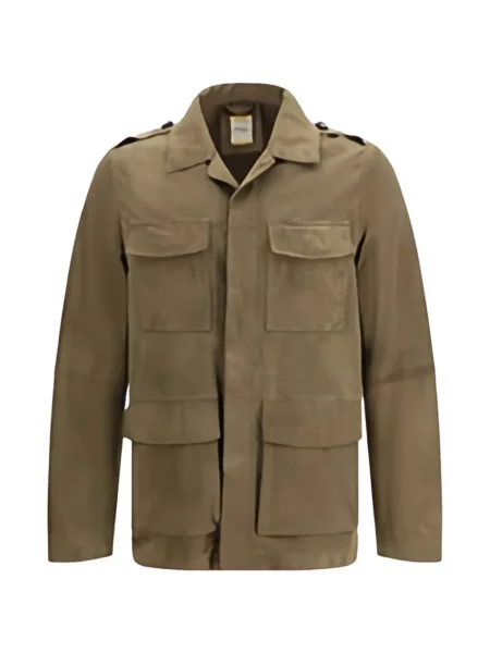 Kurtka D'amico zielona