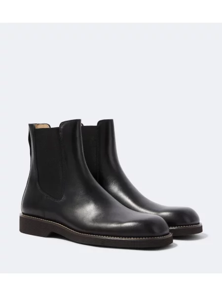 Botine chelsea Lemaire din piele negru