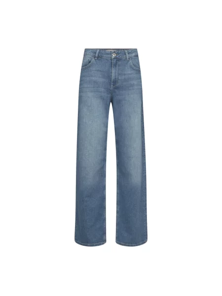 Jeansy straight leg Mos Mosh niebieskie
