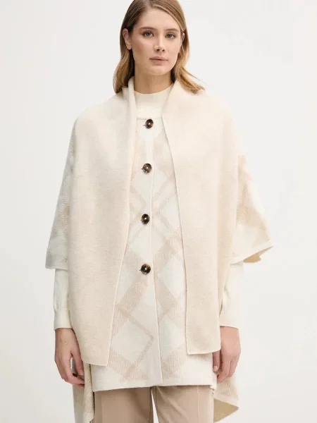 Barbour cardigan din amestec de lână Vienna bej