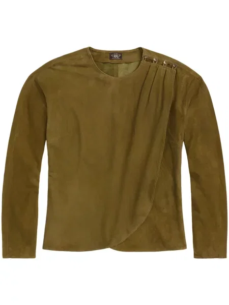 Bluză Ralph Lauren Rrl maro