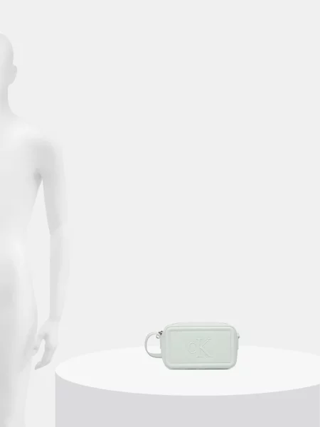 Calvin Klein keresztpántos táska női műbőr világoskék